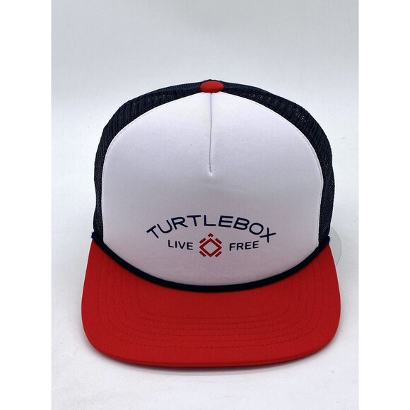 Turtlebox Old Glory Trucker Hat/Cap Snap-Back - Picture 1 of 7